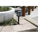 LED Garden Lights Lamp Post Solar Powered Lantern Pathway Walkway Outdoor