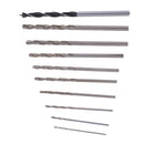 Mini Micro Hand Drill Keyless Chuck + Twist Drills Bit Rotary Tool 0.8-3.0mm