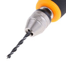 Mini Micro Hand Drill Keyless Chuck + Twist Drills Bit Rotary Tool 0.8-3.0mm