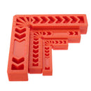 90 Deg L Shape Square Right Angle Clamps Corner Clamping Ruler 6inch