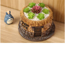 Seed Herb Planter Window Sill Box Plant Pot Indoor Outdoor Cute Resin House Shaped Wedding Decor
