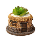Seed Herb Planter Window Sill Box Plant Pot Indoor Outdoor Cute Resin House Shaped Wedding Decor