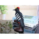 High Quality Artificial Feather Bird Lifelike Woodpecker Colorful Home Decor