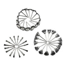 45pcs Wire Brush Brass Wire Brush Set Pen Cup Buffing Wheel Shaped Polishing Tools grinding Cleaning kit Cleaning Welding