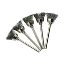 45pcs Wire Brush Brass Wire Brush Set Pen Cup Buffing Wheel Shaped Polishing Tools grinding Cleaning kit Cleaning Welding