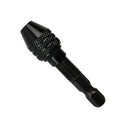 1/4" Shank Keyless Drill Chuck Screwdriver Impact Driver Adaptor for 0.3-3.2mm