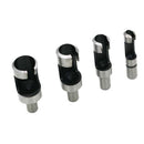 8x Carpentry Wood Plug Cutter Tool Drill Bit Set 5/8'' / 1/2'' / 3/8''/1/4'' Dowel Maker Cutting Shank Drill Bit 3/8'' 10mm Shank