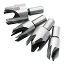 4x Claw Wood Plug Cutter Drill Bit 5/8'' 1/2'' 3/8'' 1/4'' Carbon Steel DIY Woodworking Tools 10mm Shank