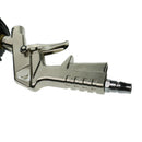 Dial Tire Inflator Gauge Flexible Hose 220 PSI Pistol Style Air Pneumatic