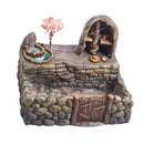 Creative Succulent Pot Planter Flower Plants DIY Container Decorated with Light Mini Fairy Garden and Sweet House for Holiday Decoration and Gift