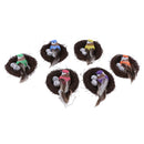 1PC Straw Artificial Feather Foam Birds In Nest With Eggs Simulation