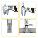 0-150mm Solar Powered Plastic Electronic Vernier Caliper W/ Digital Display