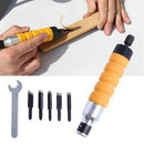 Woodworking Carving Chisel Carving Machine Tool with Wrench & Flexible Shaft & 5 Carving Blades