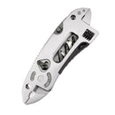 Stainless steel Wrench Multi-function Tools with adjustable wrench Knife Pliers and Wire Cutter