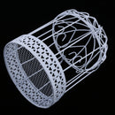 13cm Garden Wall Art Metal Iron Frame Birdcage Shape Metal Planter Craft DIY