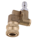 Brass 1/4-inch Quick Connect Pivot Coupler for Pressure Washer