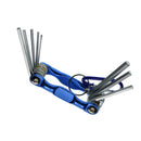 Folding Hex Key Set Portable Allen Wrench Tool Chrome vanadium Steel 1.5-6mm