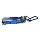 Folding Hex Key Set Portable Allen Wrench Tool Chrome vanadium Steel 1.5-6mm