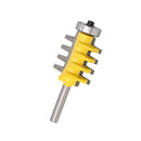 1/4 inch Shank Rail and Stile Finger Joint Glue Router Bit Cone Tenon Woodwork Cutter Power Tools