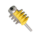 1/4 inch Shank Rail and Stile Finger Joint Glue Router Bit Cone Tenon Woodwork Cutter Power Tools