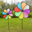 30cm Dia. Colorful Windmill Pinwheel With Handle Party Decor Kid Toy Gifts