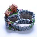 Villa Resin Flower Pot Succulent Plant Planter Flowerpot Home Garden Decor