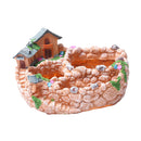 Fairy Garden Planter Pot Succulents Flower Container Creative Vertical Broken Bucket Stump Style Holder Decoration Bonsai