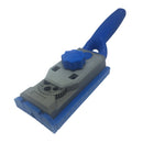 Drill Guide Pocket Hole Jig Kit Step Drilling Bit Woodwork Joint Tool Set with Self-tapper Screws & Plastic Plugs