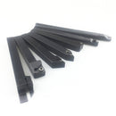 7Pcs 12mm Shank Lathe Boring Bar Turning Tool Holder Set with 7pc Wrenches