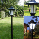 Solar Power LED Path Way Wall Landscape Garden Fence Outdoor Lamp