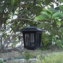 Hot Solar Powered Buzz UV Lamp Light Fly Insect Bug Mosquito Kill Bug Killer