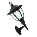 Outdoor Solar Power LED Light Pathway Wall Landscape Mount Garden Fence Lamp