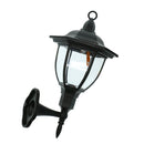 Outdoor Solar Power LED Light Pathway Wall Landscape Mount Garden Fence Lamp