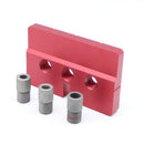 Mini Pocket Hole Jig Kit Drill Bit Woodworking Joint Tool Set w/ wrench