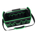 Open Top 16'' Work Tool Bag Handyman Repairman Plumber Tool Storage Tote
