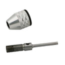 0.3-3.4mm Keyless Drill Chuck 2.35mm Round Shank Mini Pin Quick Change Bit