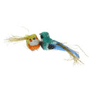 2pcs Small Artificial Realistic Fake Bird Simulation Home Ornament Bird