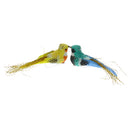 2pcs Small Artificial Realistic Fake Bird Simulation Home Ornament Bird