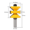 3Pieces 1/2" Shank Ogee Entry & Interior Door Matched R&S Router Bit Set