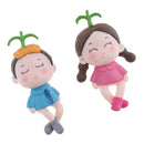 Micro Landscape Decor Resin Ornament Garden Bean Sprouts Lovers Statue