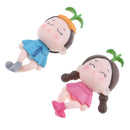 Micro Landscape Decor Resin Ornament Garden Bean Sprouts Lovers Statue