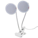 E27 Dual Head LED Indoor Plants Light Garden Panel Clip Lampholder EU Plug