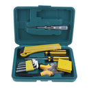 12-Piece Screwdriver Pliers Hex Wrench Cutter Measuring Tape Home Tools Set