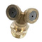 1/2'' Mist Adjustable Garden Hose Nozzle Sprinkler Irrigation Watering 2Hole