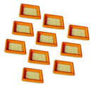 10 Piece Air Filters For STIHL FS120 FS200 FS250 FS300 FS350 FS400 FS450