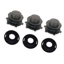 3x Spool Cap Kit for Stihl Head Cover 25-2 FS 90 100 110 120 130 55 80 83 85 Replacement Parts