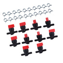 10x FUEL SHUTOFF VALVES 1/4'' for Briggs Stratton 491860 493960 494768 5091H