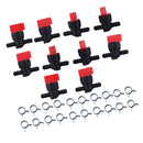 10x FUEL SHUTOFF VALVES 1/4'' for Briggs Stratton 491860 493960 494768 5091H