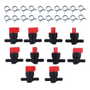 10x FUEL SHUTOFF VALVES 1/4'' for Briggs Stratton 491860 493960 494768 5091H