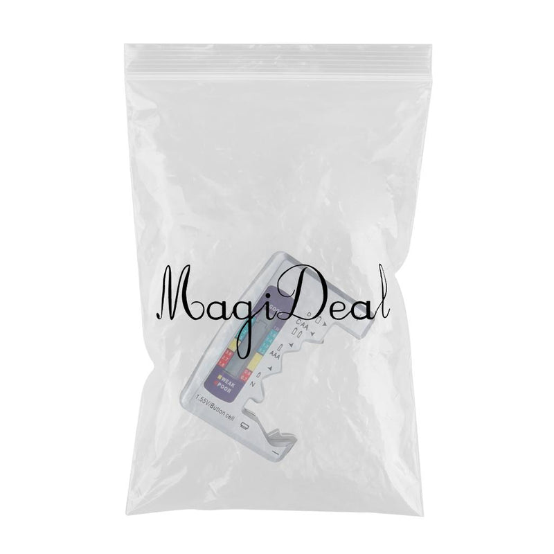 1.5V 9V Universal Digital LCD Battery Volt Checker Tester Indicator Plastic
